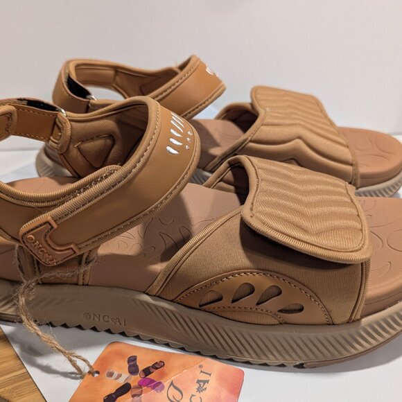 ONCAI Walking Ortho Hiking Sandal Khaki/Beige Women’s Shoes Size 12 Sandals - Picture 9 of 15